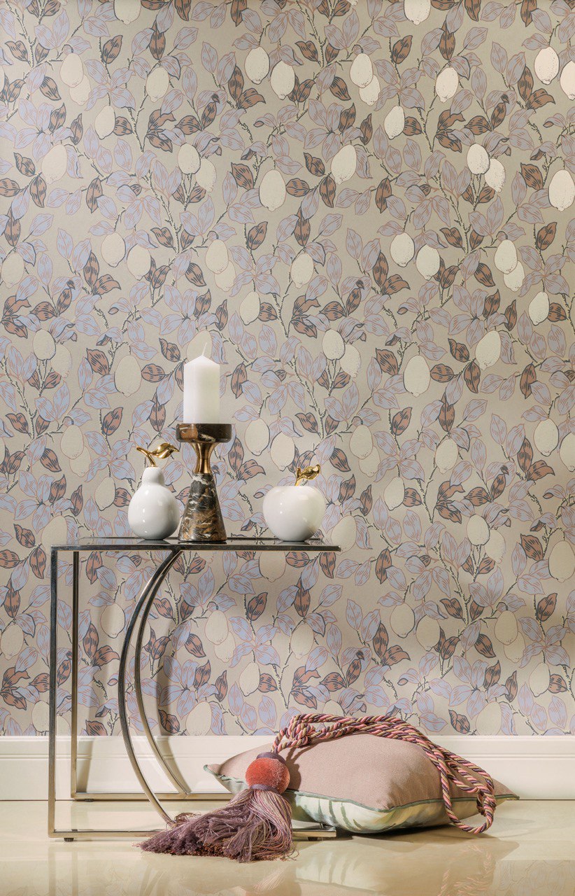 Обои Loymina Equator Citron QTR3 012 10,05×1 фото в интерьере